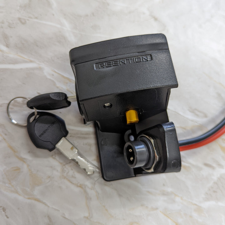 Lock for E-bike battery