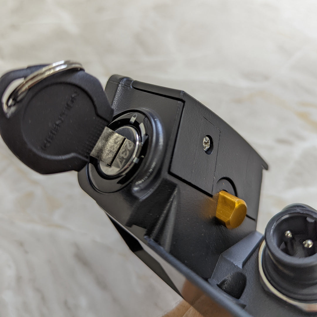 Lock for E-bike battery