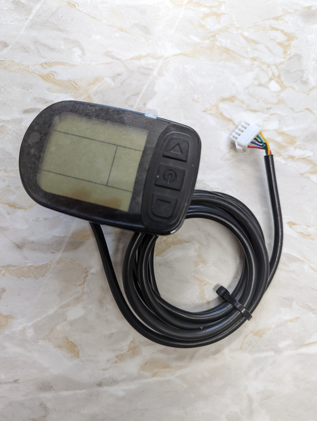Folding e-bike LCD screen