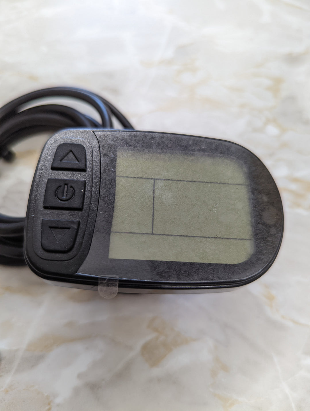 Folding e-bike LCD screen